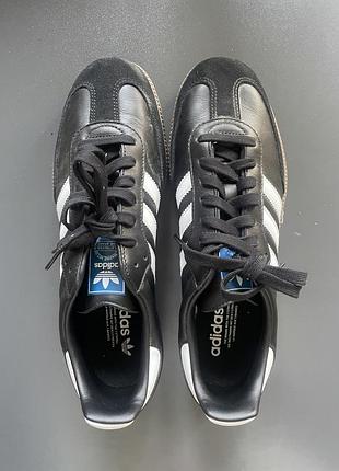 Кросівки унісекс adidas samba og чорні
