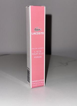 Парфуми жіночі lacoste  10 ml духи дуже шлейфовий аромат