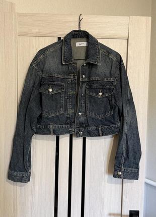 Куртка жіноча reserved denim чорна