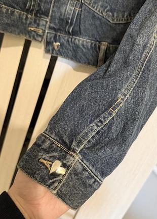 Куртка жіноча reserved denim чорна 3