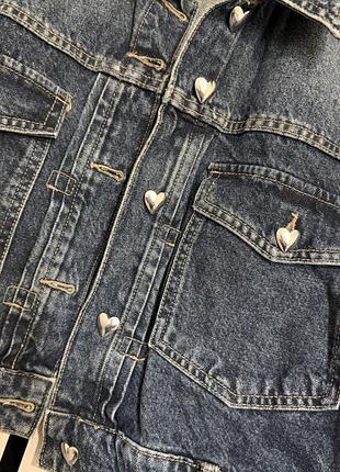 Куртка жіноча reserved denim чорна 4