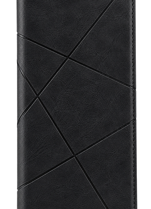 Чехол книжка business leather для xiaomi redmi a7 pro 4g на магните с подставкой черный