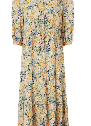 Плаття віскоза квітковий принт baukjen модель maria floral midi dress £119.00 р-р 14