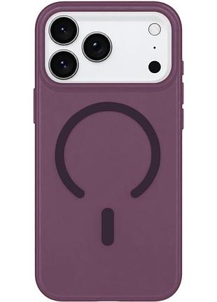 Стильна накладка pc matte color with magnetic fit для смартфонів apple iphone 17 pro та iphone 18 pro матовий чохол з магнітним