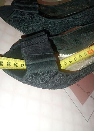 Продам женские ажурные туфли jasper conran 5