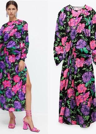 Нова сукня від zara з квітковим орнаментом