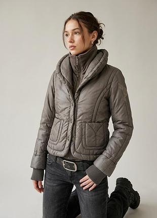 Вінтажна демісезонна куртка в стилі y2k від diesel, xs–s