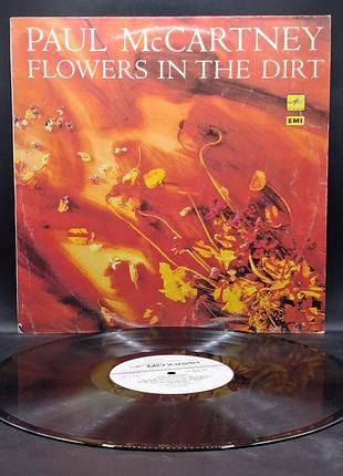 Paul mccartney – flowers in the dirt – 1990 / пластинка / винил / vinyl / vintage / подарок