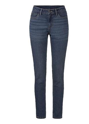 Стильные термо джинсы skinny fit, esmara, германия, р. 38 евро, наш 42-46, синий