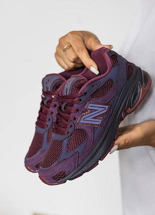 Трендові кросівки new balance 2010 plum brown | 37–45