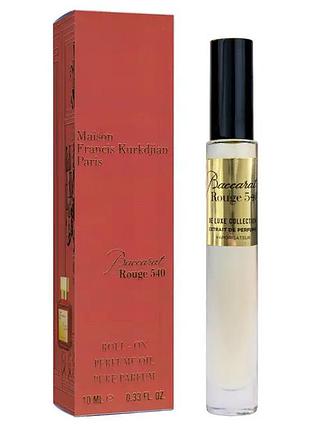 Парфум масляний унісекс maison francis kurkdjian baccarat rouge 540 extrait de parfum 10 мл