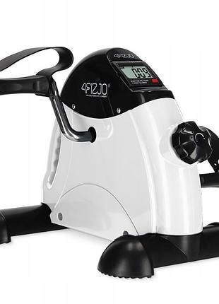 Мини велотренажер 4fizjo active 2 в 1 для рук и ног white/black (p-5905973406413) лучшая цена с быстрой доставкой по украине