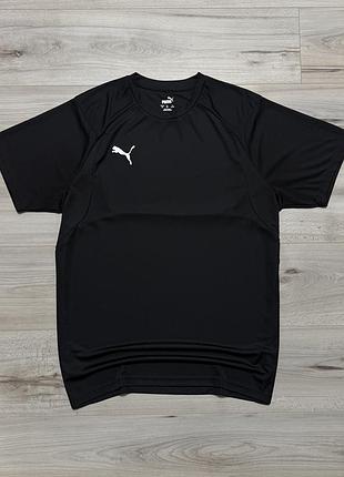 Нова чорна спортивна футболка пума puma teamfinal 21 training jersey, xl, оригінал