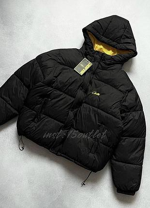Зимняя куртка пуховик corteiz bolo v2 jacket black кортез черный пуховик оверсайз l