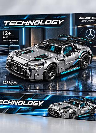 Конструктор mercedes-amg gt, 1466 деталей