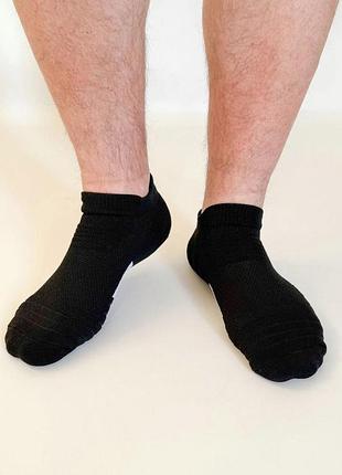 Низкие носки компрессионные спортивные tightly heng kang 39-42 черный