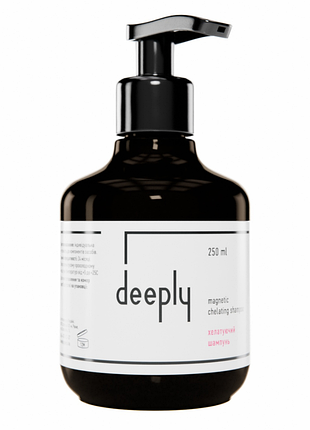 Хелатуючий шампунь deeply magnetic chelating shampoo для глибокого очищення волосся від мінеральних відкладень