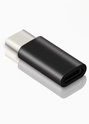 Адаптер-переходник с lightning на usb-c для iphone 15 / 16 pro max быстрая зарядка