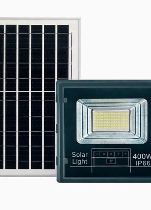 Уличный солнечный прожектор 400 вт с 330 led для освещения улиц парков и охранного освещения с пультом управления