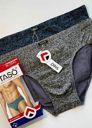 Трусы мужские плавки taso 3641 хлопок. размер: 4xl