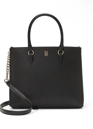 Сумка victoria's secret structured satchel black