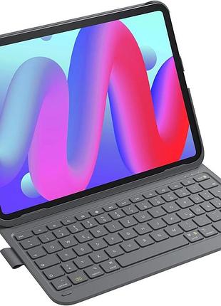 Inateck bk2007 - чохол-клавіатура для ipad 10/11 покоління, air 11, pro 11, тримач для стилуса, bluetooth, qwertz