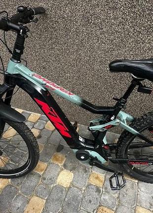 Електровелосипед ktm macina гірський двопідвіс