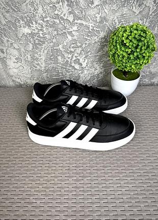 Adidas breaknet 2.0 кроссовки кеды 45 размер кожаные баскетбольные черные