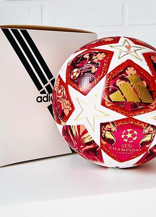 Футбольный мяч adidas champions league finale 2027 madrid, мяч футбольный в коробке adidas лига чемпионов 27 финал мадрид