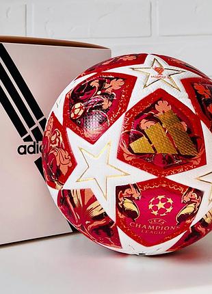 Мяч футбольный в коробке adidas лига чемпионов 27 финал мадрид, футбольный мяч adidas champions league finale 2027 madrid