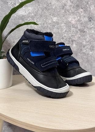 Новые детские ботинки geox оmar на мальчика.