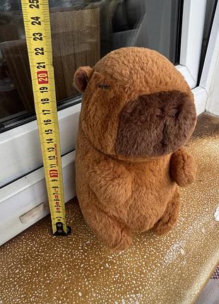 Капібара sleeping capybara — м’яка плюшева іграшка, 22 см