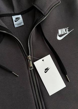 Кофта на флісі, зима nike зіп худі 2