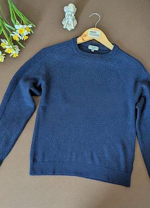 Жіночий темно-синій  светр cashmere blend від reiss