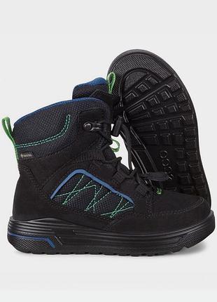Черевики для хлопчиків ecco urban чорні