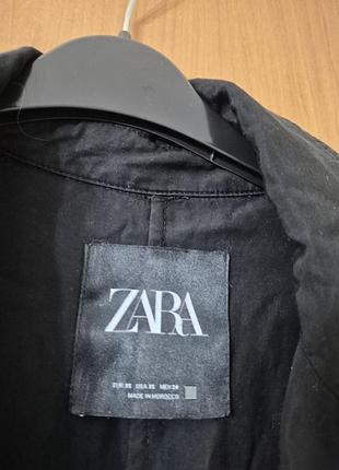 Довгий тренч zara 3