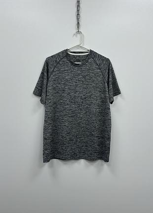Спортивна футболка under armour tech 2.0 ss training t-shirt grey/black