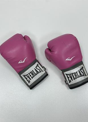 Оригінальні боксерські рукавиці everlast prostyle 2 boxing gloves pink