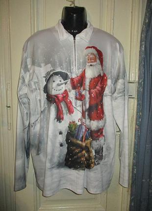 Кофта мужская. новогодняя.разм 3xl
