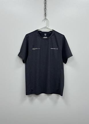 Спортивна футболка для бігу descente running functional t-shirt grey