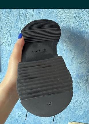 Черевики чоловічі gant чорні 42 розміру, мужские ботинки 42 размера gant