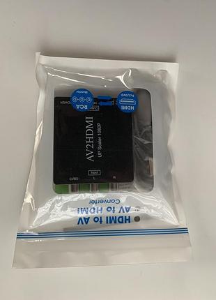 Відеоконвертер av2hdmi up scaler 1080p