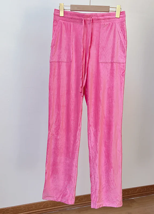 Низ від піжами штани juicy couture women's малинові розмір м