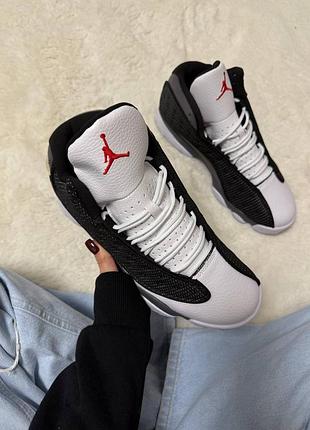 Nike air jordan 13 retro black flint