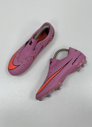 Футбольні копочки бутси nike mercurial zoom vapor 16 academy fg/mg shoes pink
