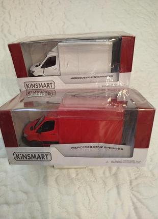 Машинка kinsmart mercedes benz sprinter