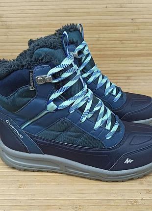 Зимові черевики quechua sh 120  waterproof  розмір 38 (24,5 см.)