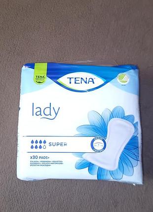 Підгузки для дорослих tena lady super урологічні 30 шт.
