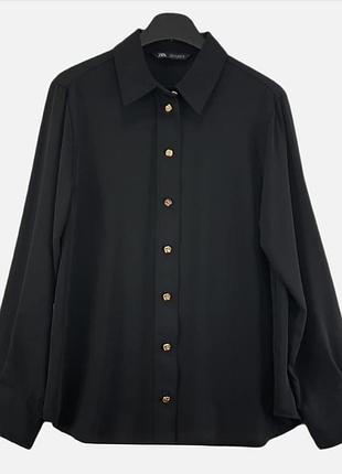 Стильна шифонова блуза від zara, m