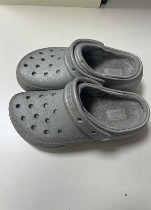 Crocs шльопанці сабо оригінал утеплені 7